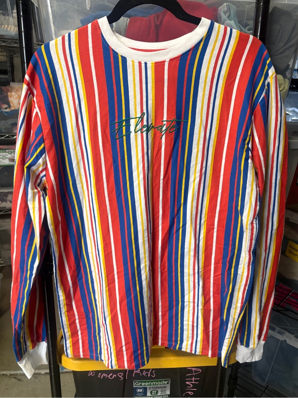 Men’s We the People Long Sleeve Striped Shirt 🌵Medium